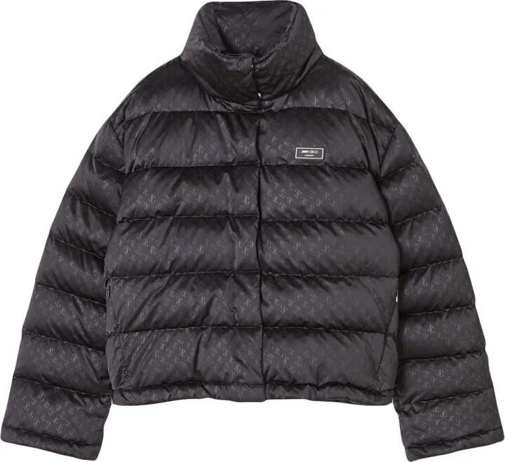 Monogram-Print Puffer Jacket