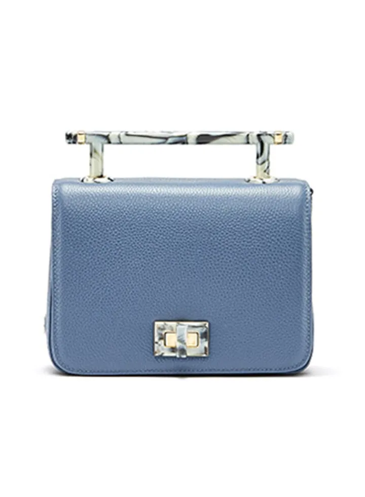 Bastone Satchel Bag Blue