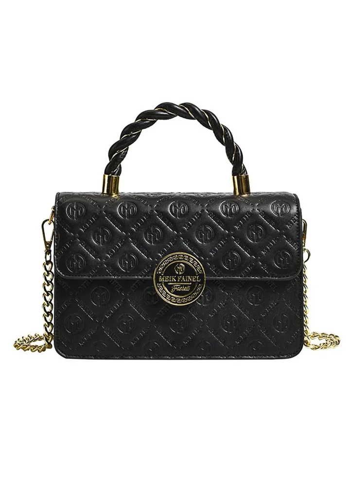 Fashion Women Lady Leather Messenger Crossbody Shoulder Bag Satchel Handbag Tote Black