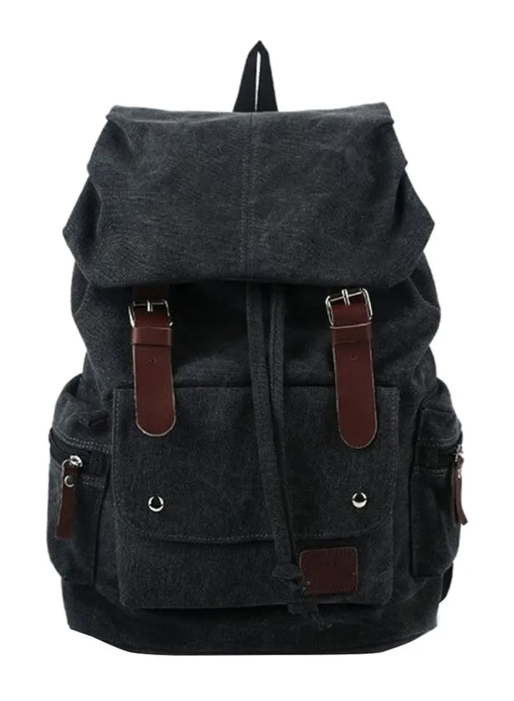 Satchel Leisure School Backpack Black