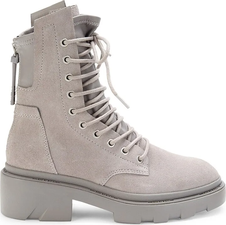Maddox Suede Combat Boots