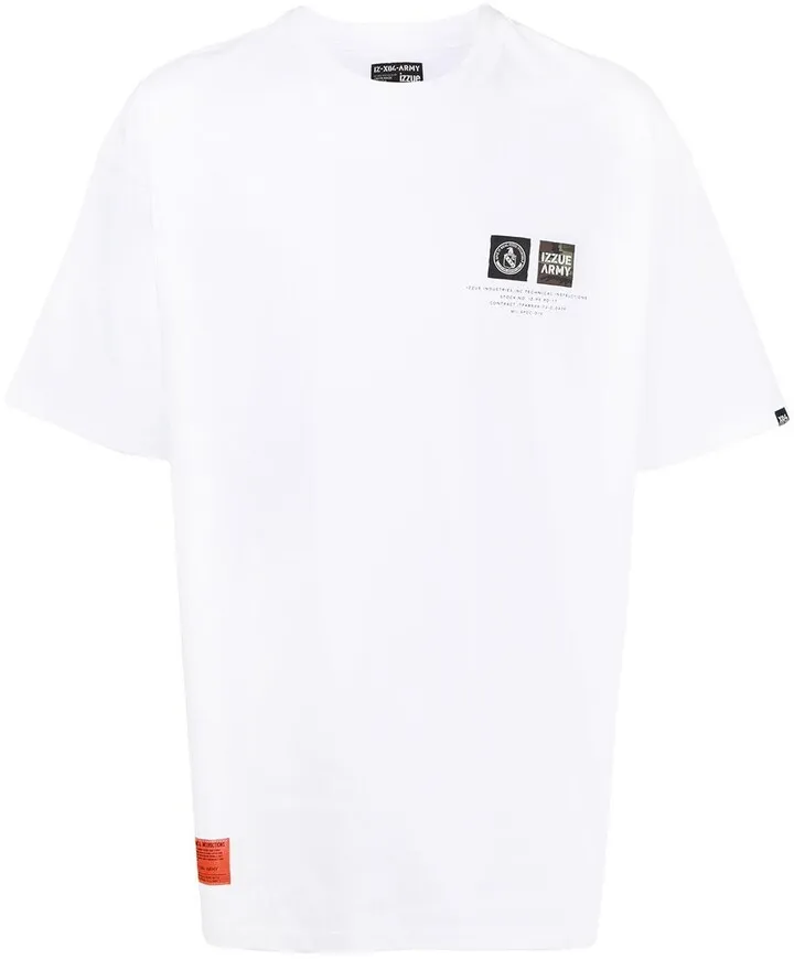 logo-print cotton T-shirt