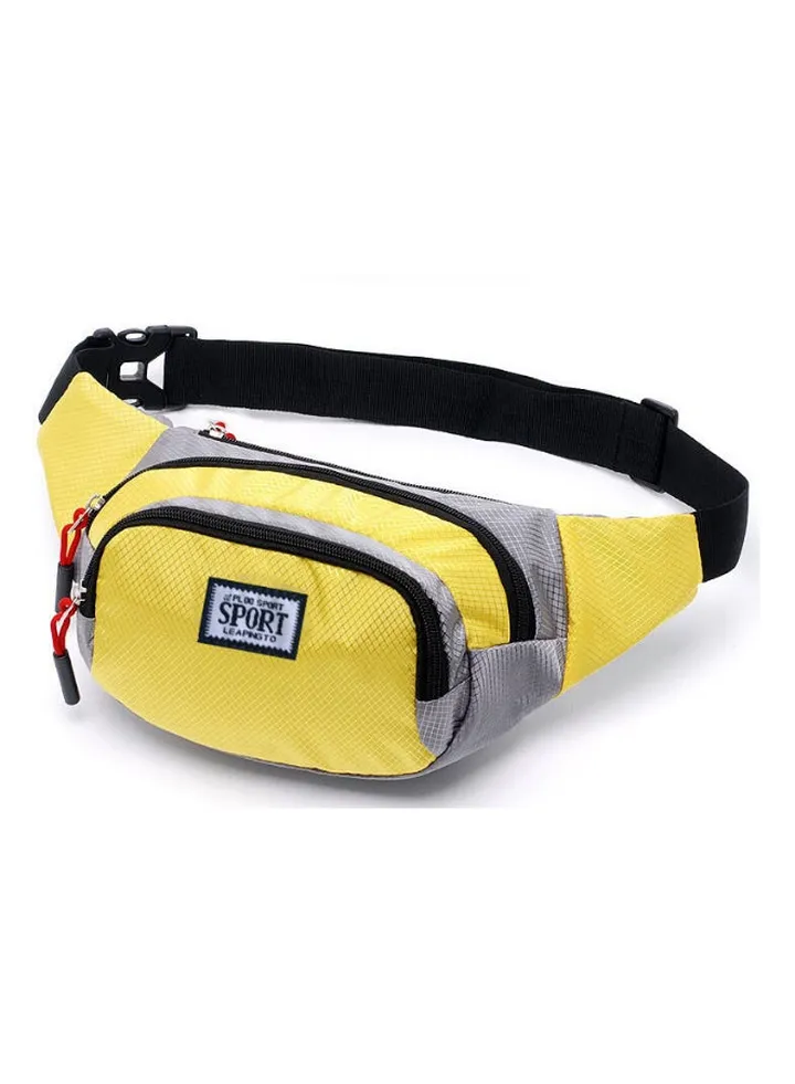 Solid Chest Waistpack Bag Yellow