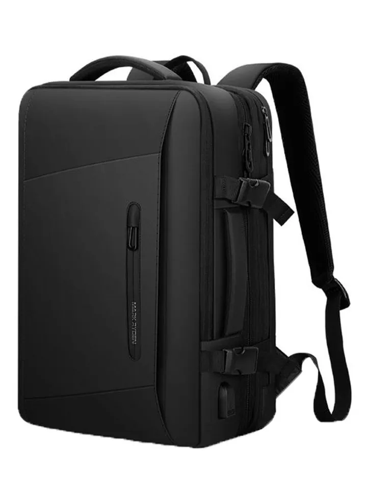 Water-Proof USB Charging Anti-Theft USB Charging Backpack Black