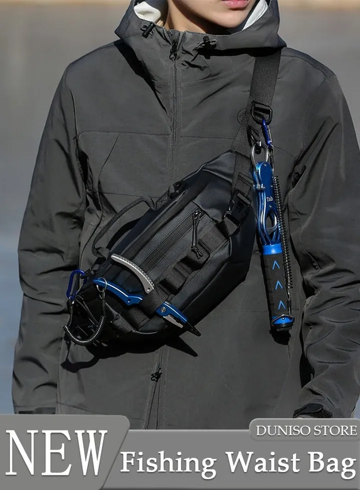 Multifunctional Waist Bag For Men and Women Panel Utility Shoulder Bag Crossbody Bag For Cycling Hiking Travelling Pouch Pack Waist Bag For Outdoor Sports