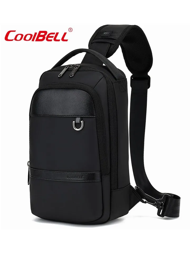 Waterproof and wear-resistant nylon crossbody shoulder bag