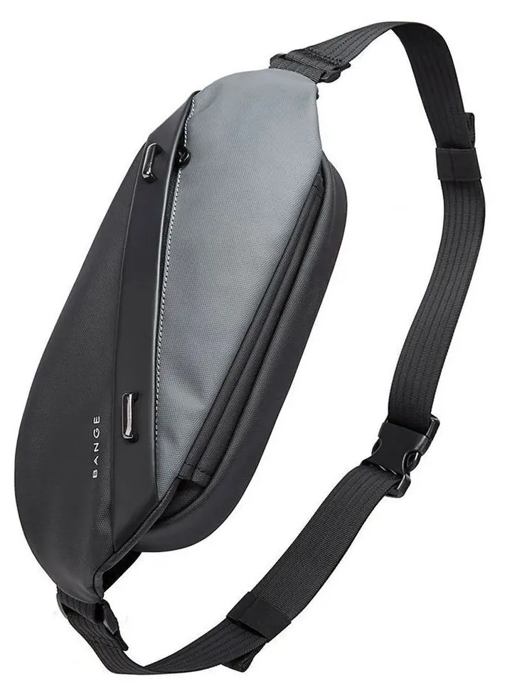 BANGE Men Waterproof Casual Chest and Crossbody Bag