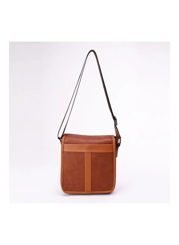 Adjustable Strap Crossbody Bag Havana