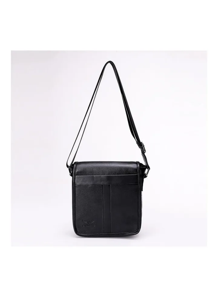 Adjustable Strap Crossbody Bag Black