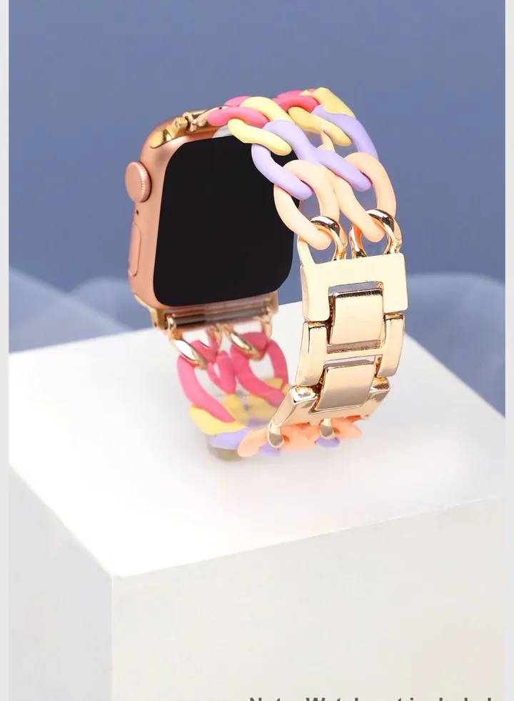 Solid Acrylic Apple Watch Strap For Women | 38mm/40mm/41mm