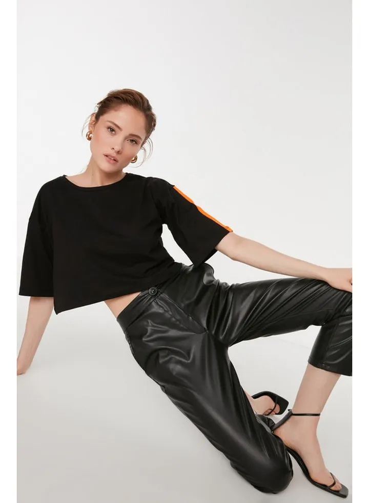 Pants - Black - Cigarette pants
