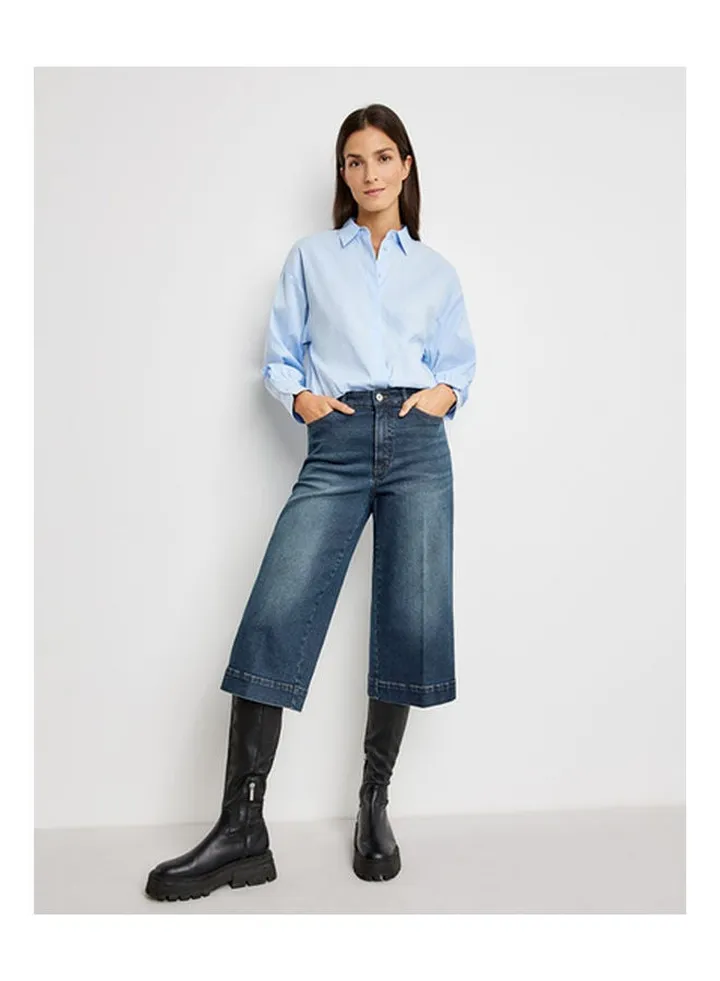 Denim Culottes blue