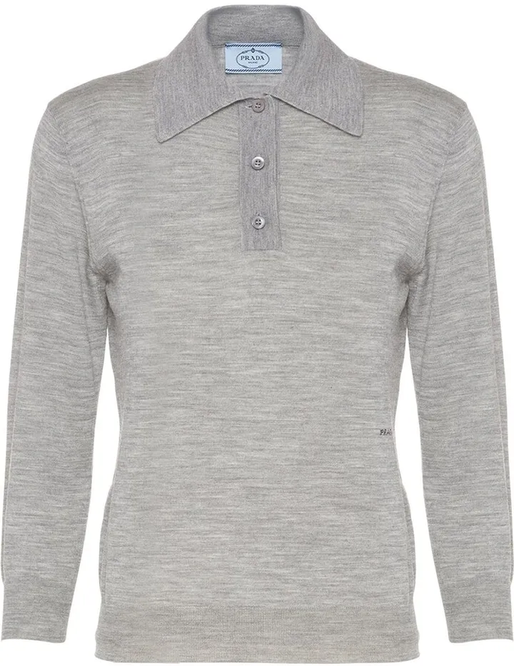 Knitted Polo Shirt