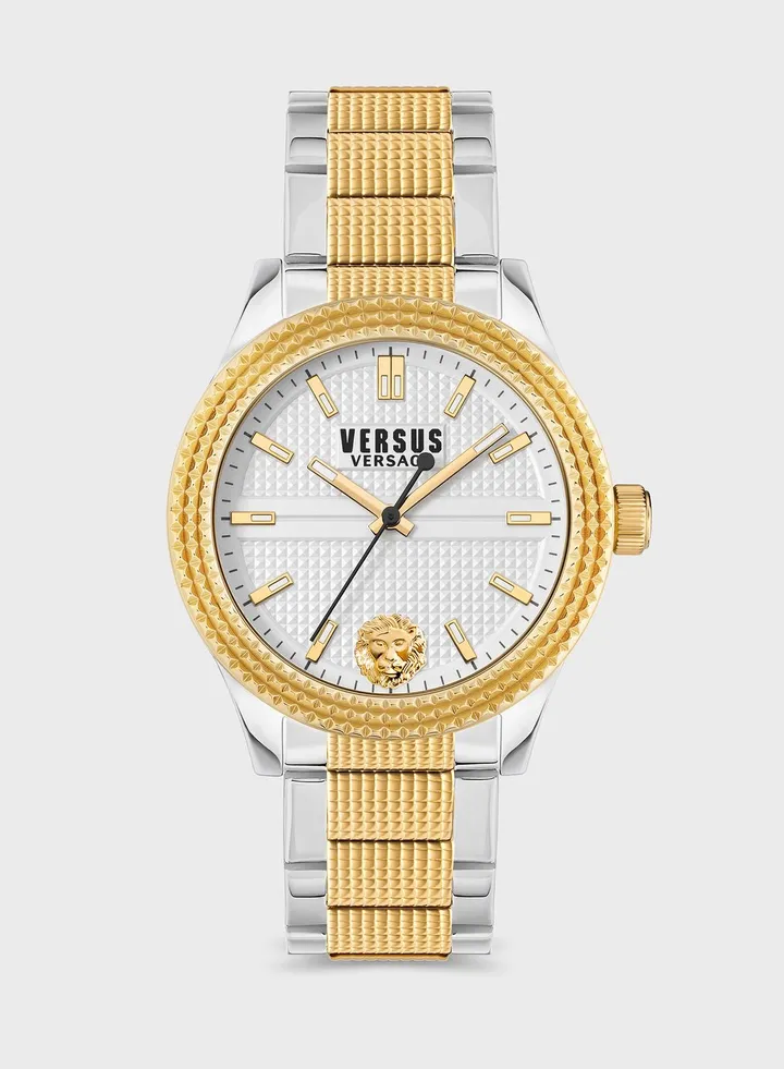 Steel Strap Analog Watch