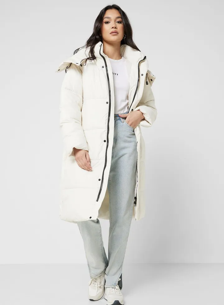 Longline Padded Jacket