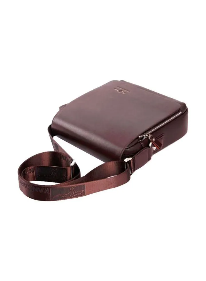 Leather Crossbody Bag Brown