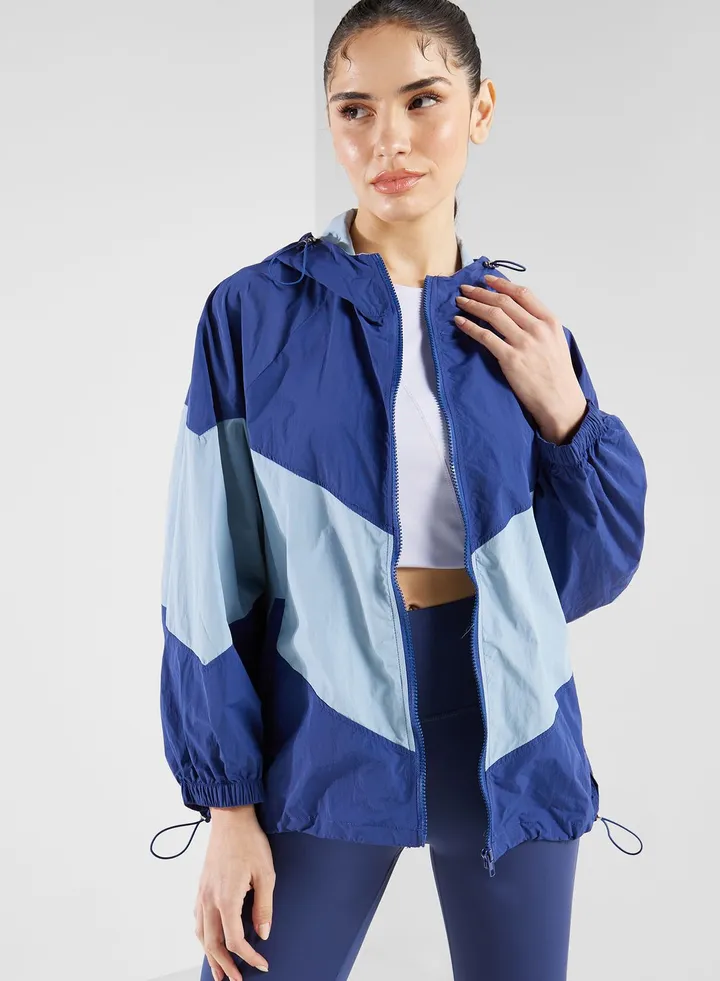 Colorblock Athletic Jacket