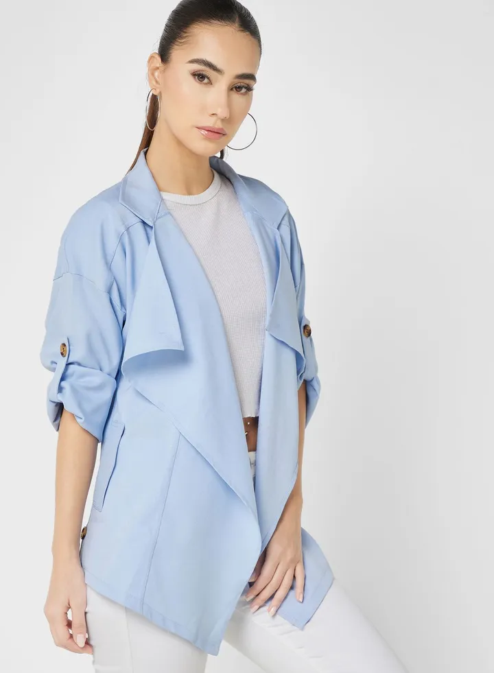 Shawl Collar Lightweight Jacket