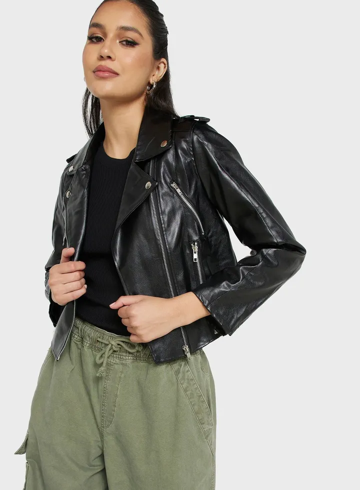 Classic Biker Jacket