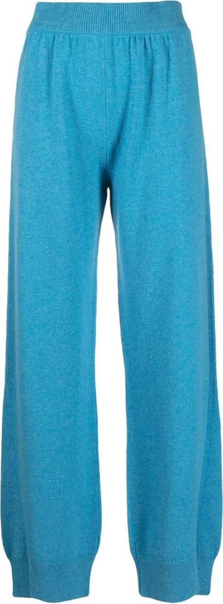 Straight-Leg Knitted Trousers