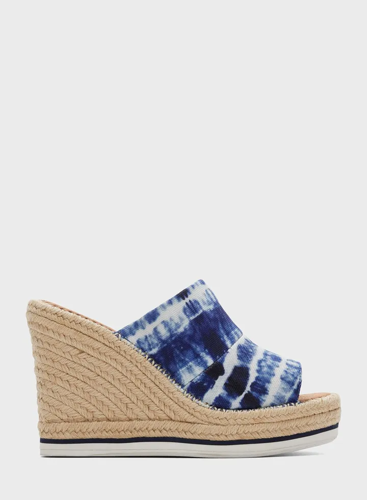 Monica Mule Wedge Sandals