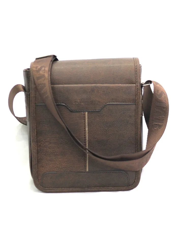 Men's Leather Crossbody Bag