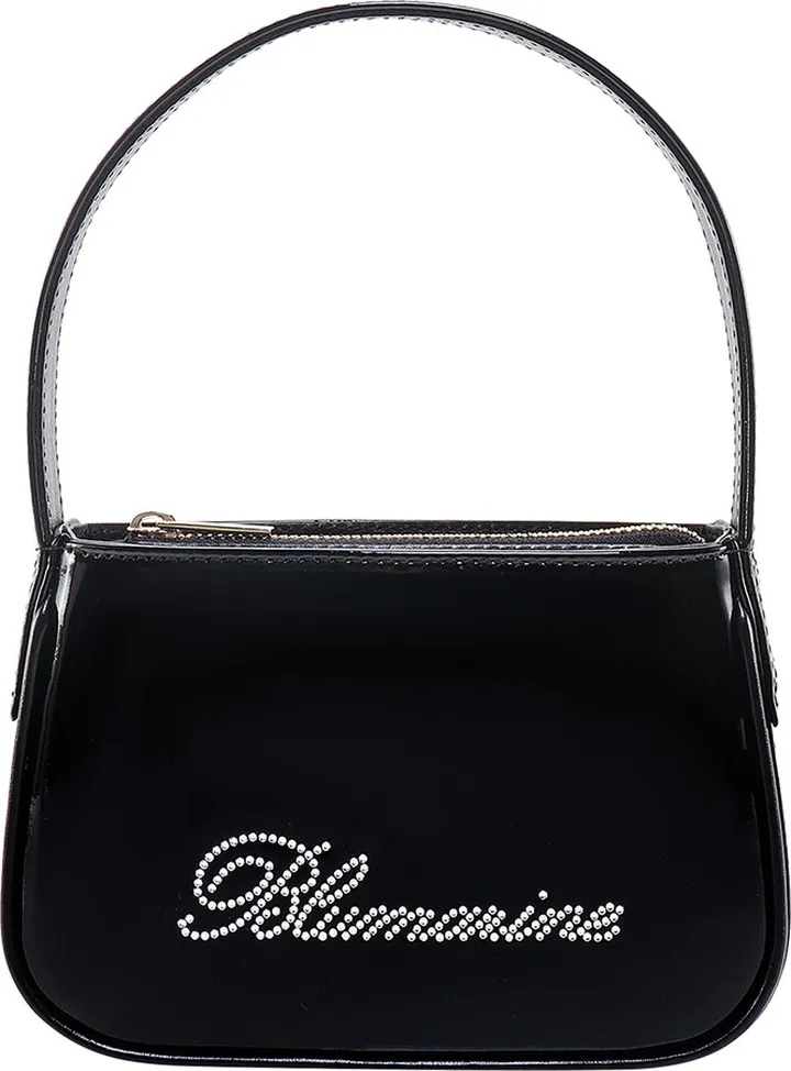 Patent leather handbag