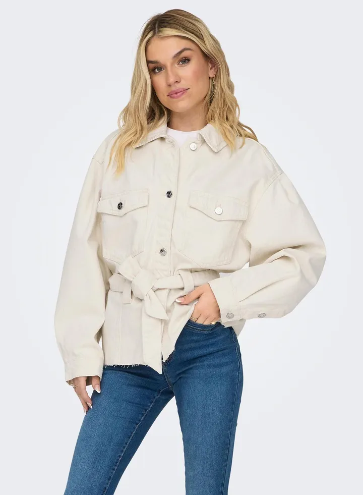 Belted Pocket Jacket