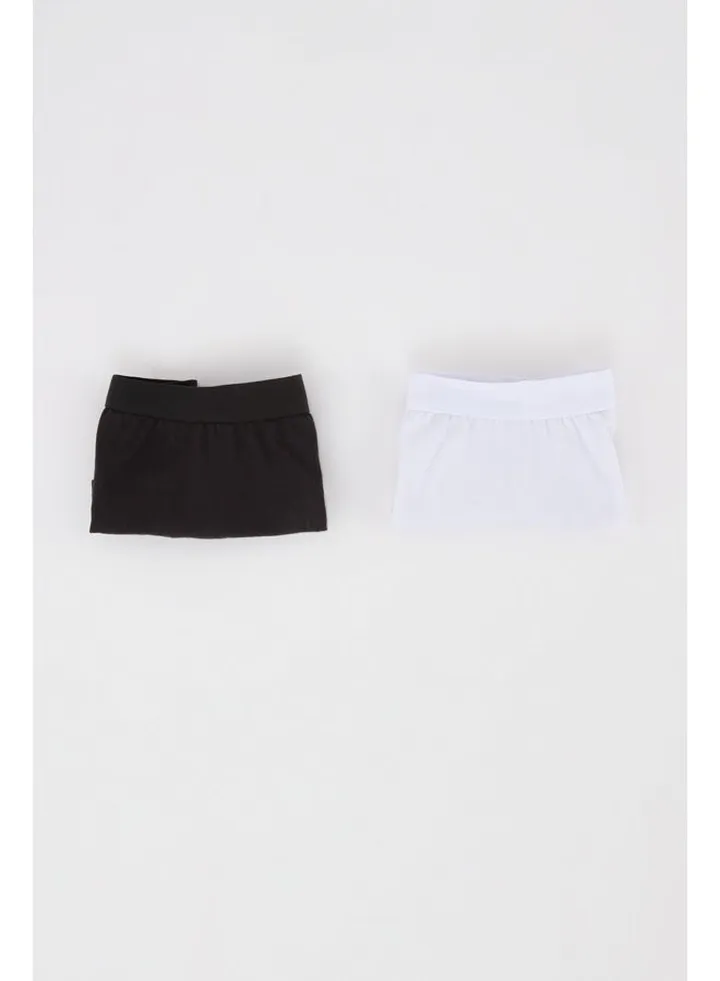 Girl Regular Fit Underwear Knitted Boxer - 2 Pieces
