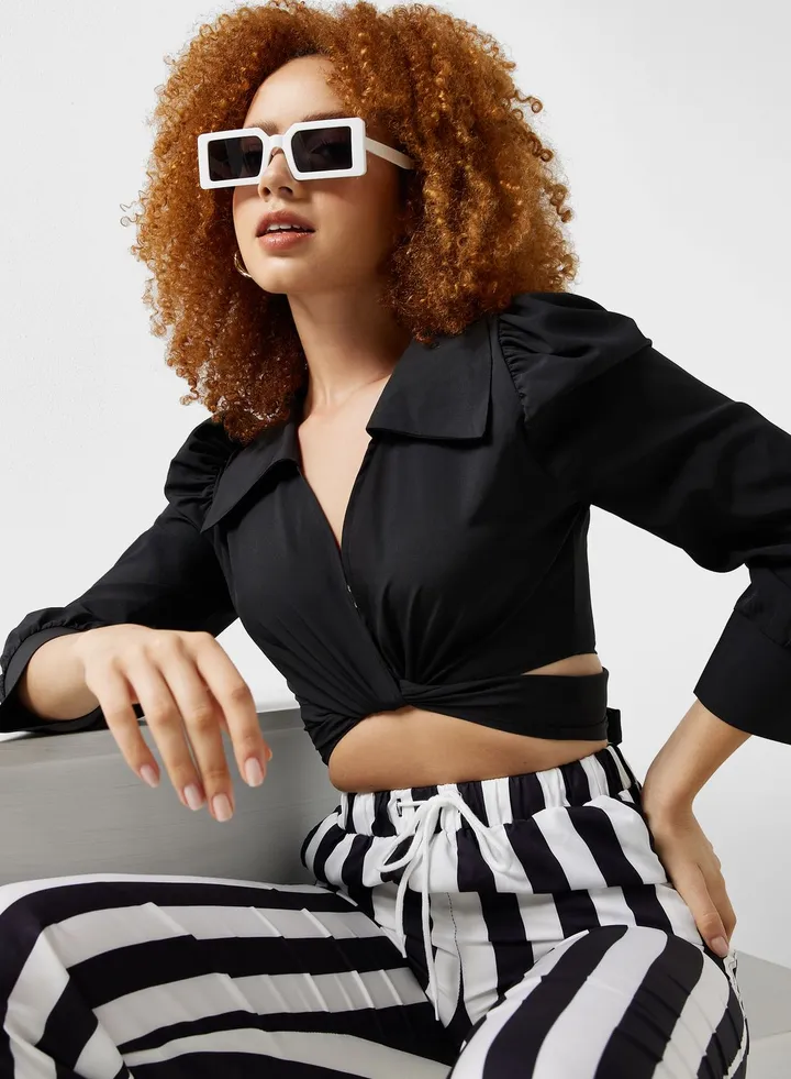 Cutout Back Jacket