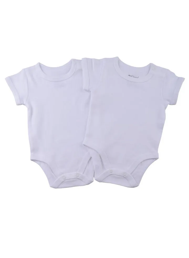 Baby Half Sleeves Bodysuit 2/pack