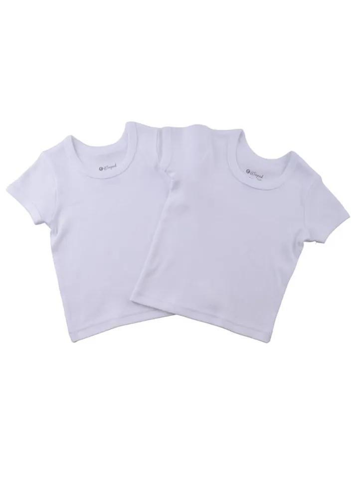 Kids Undershirt half sleeves 2/pack