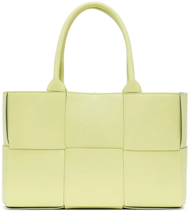Bottega Veneta Yellow Arco Tote
