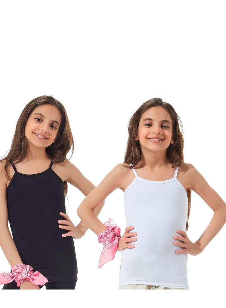 Mesery Bundle Of (2) Girls Top Cotton