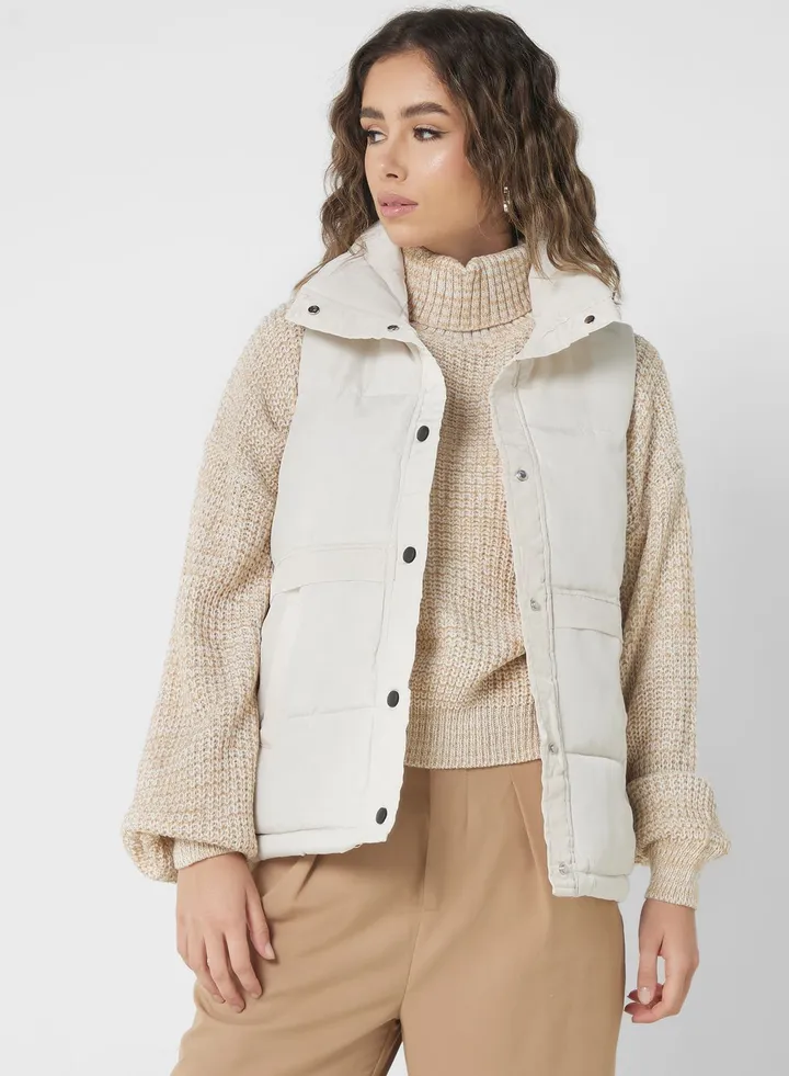 Sleeveless Puffer Vest