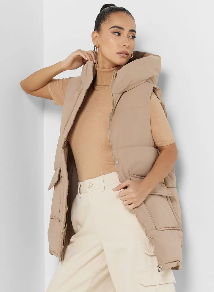 Sleeveless Padded Vest