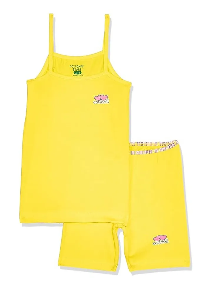 Cottonil Heart Underwear Set For Girls Short