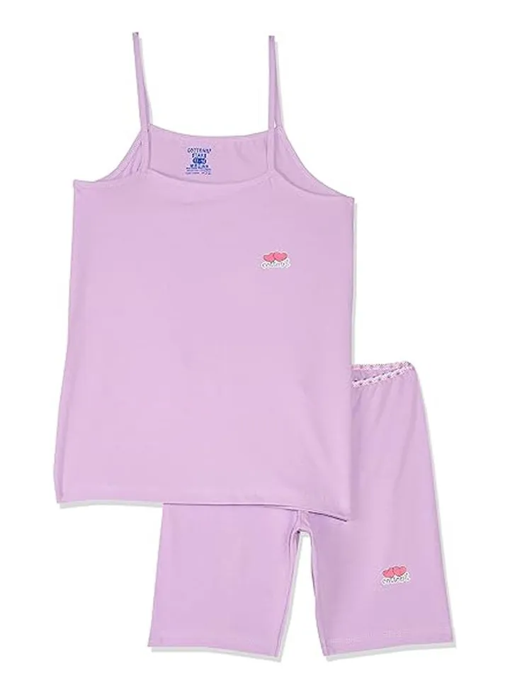 Cottonil Heart Underwear Set For Girls Short