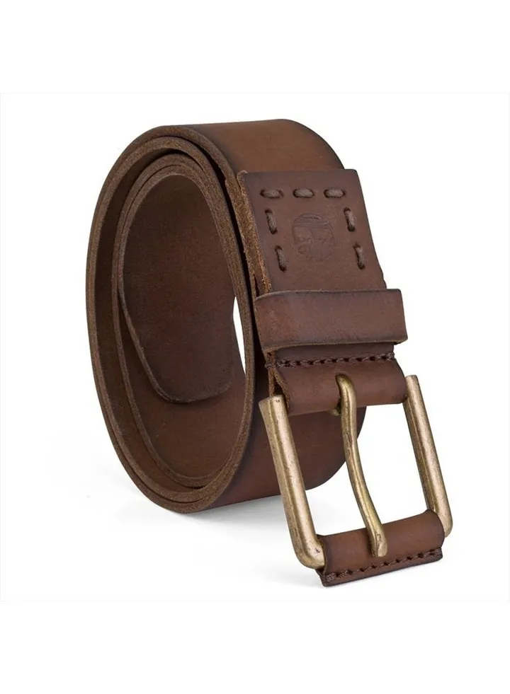 Men's 40Mm Pull Up Leather Belt, Brown, 34