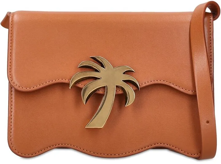 Palm Beach leather shoulder bag