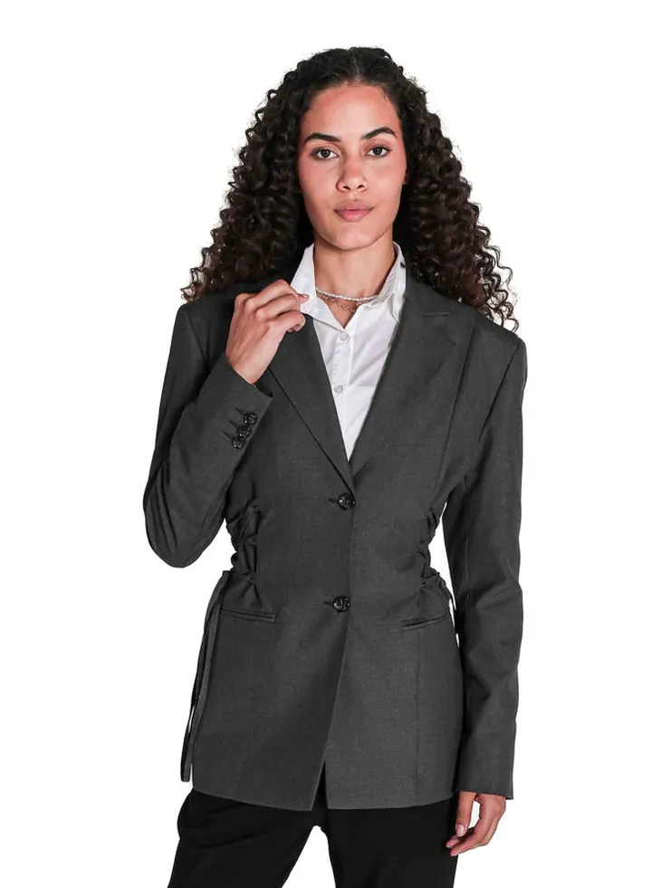 WOVEN BLAZER WITH