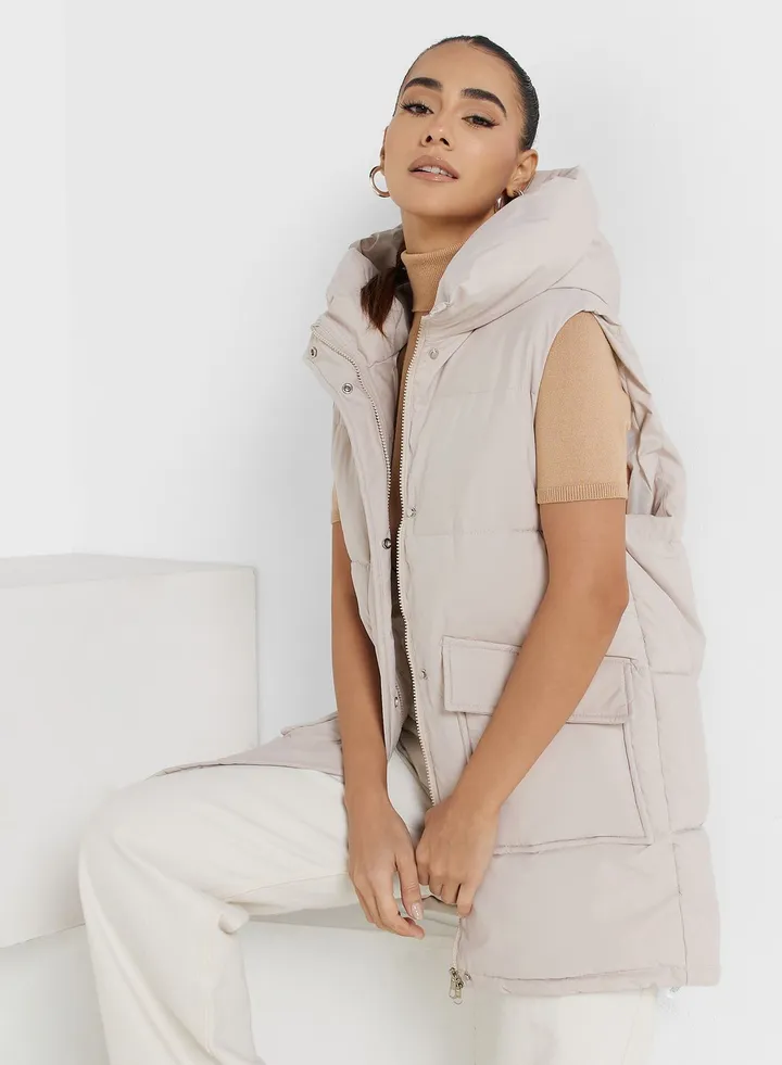 Sleeveless Padded Vest