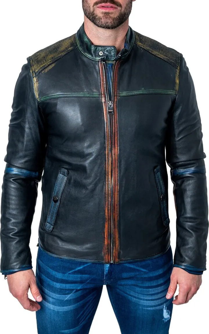 Depth Leather Jacket