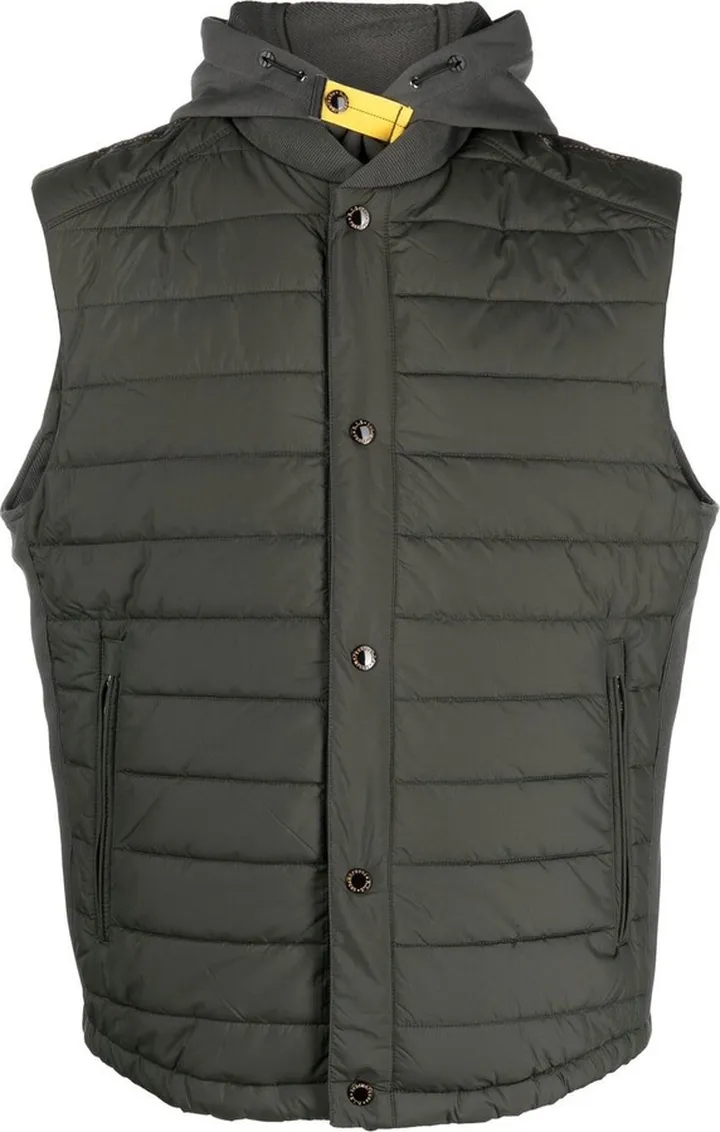 Logo-Patch Hooded Gilet