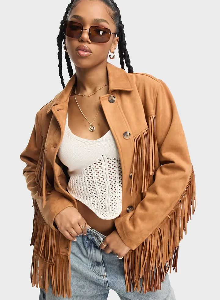 Button Detail Jacket