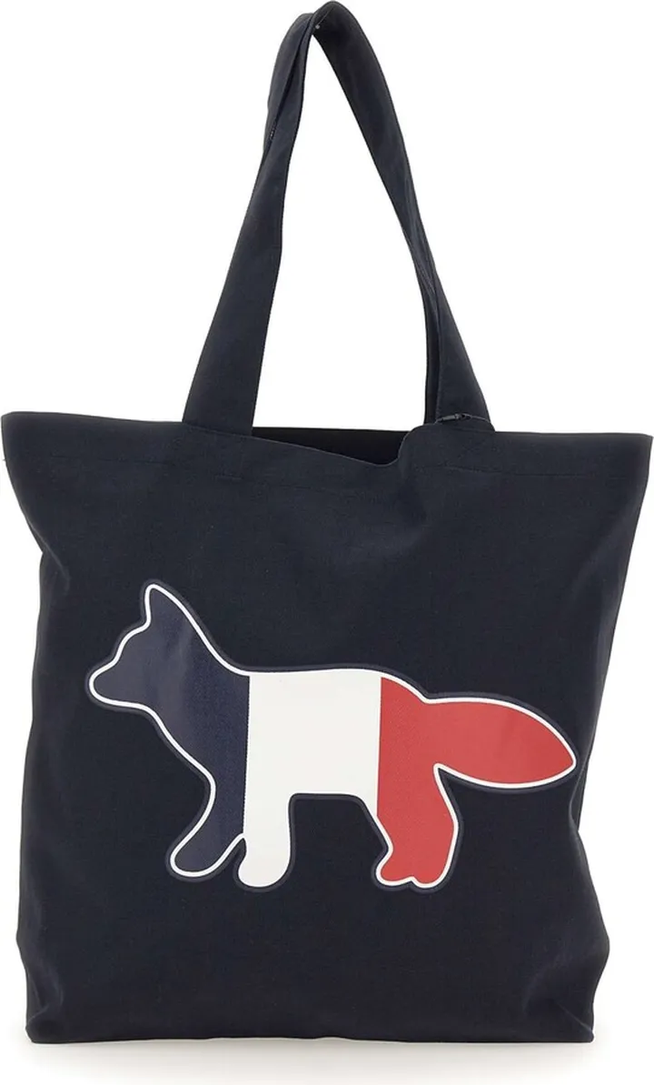 tricolor Fox Tote Bag