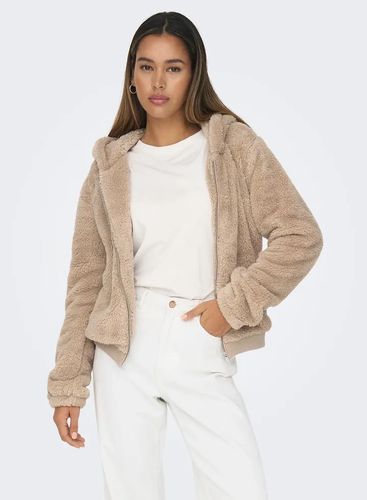 Fur Hooded Jacket