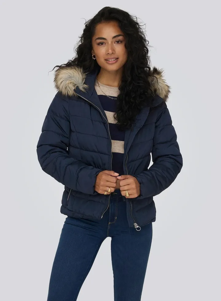 Fur Hood Puffer Jacket