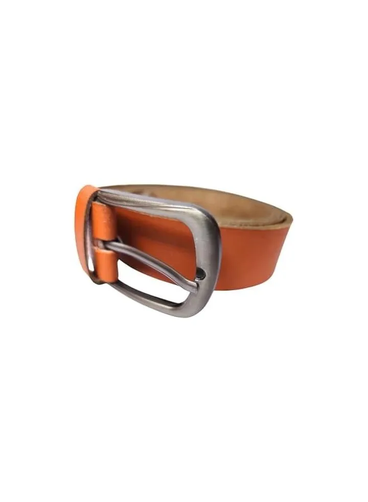 Genuine Leather Men's Belt, 1.4 inches Wide Classic Jean Belt