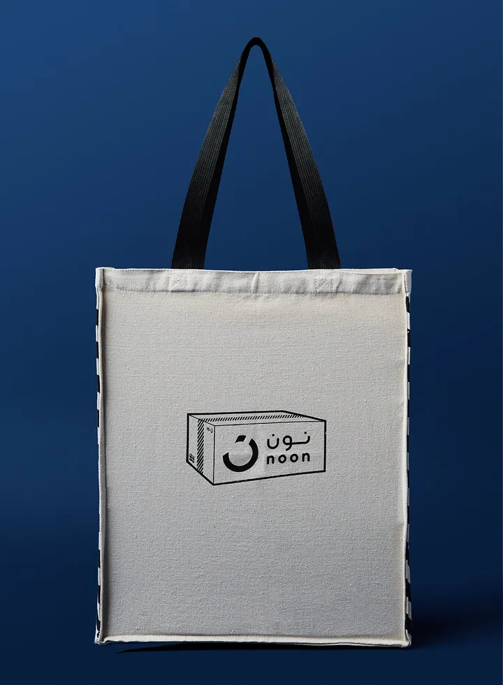 Canvas Tote Bag Natural Canvas noon